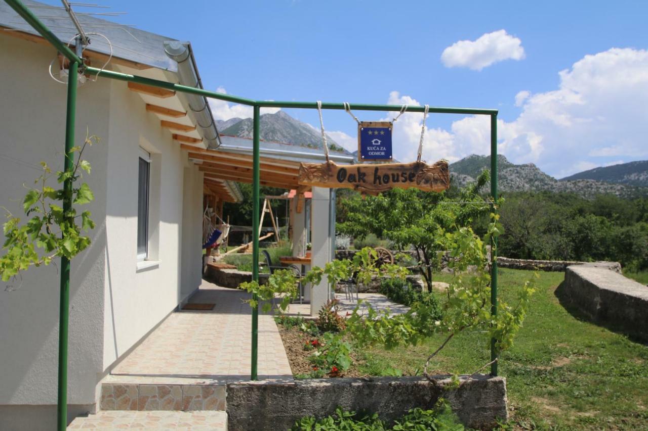 Oak House Villa Zadvarje Exterior foto